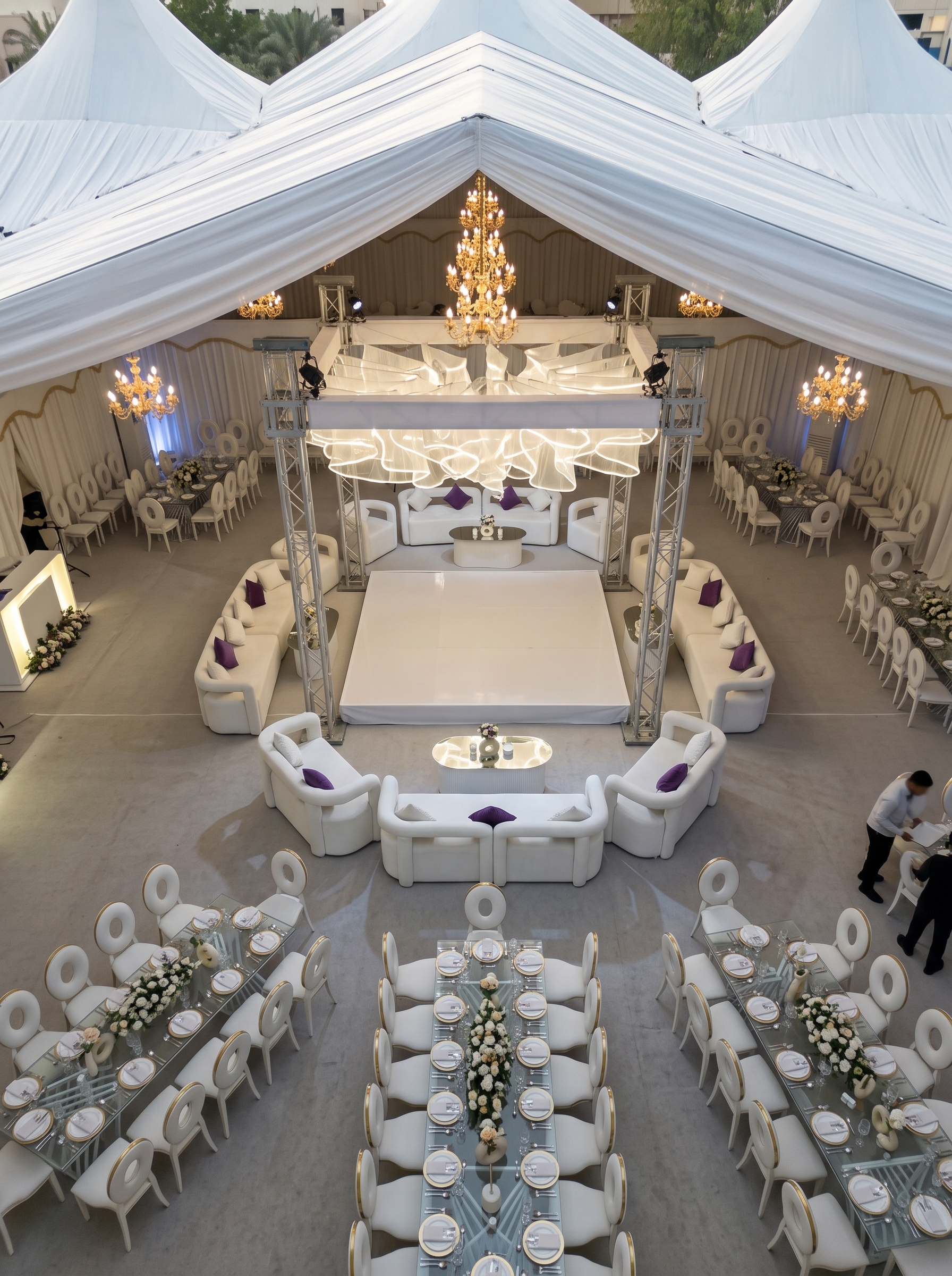 Evening Gala Wedding Marquee