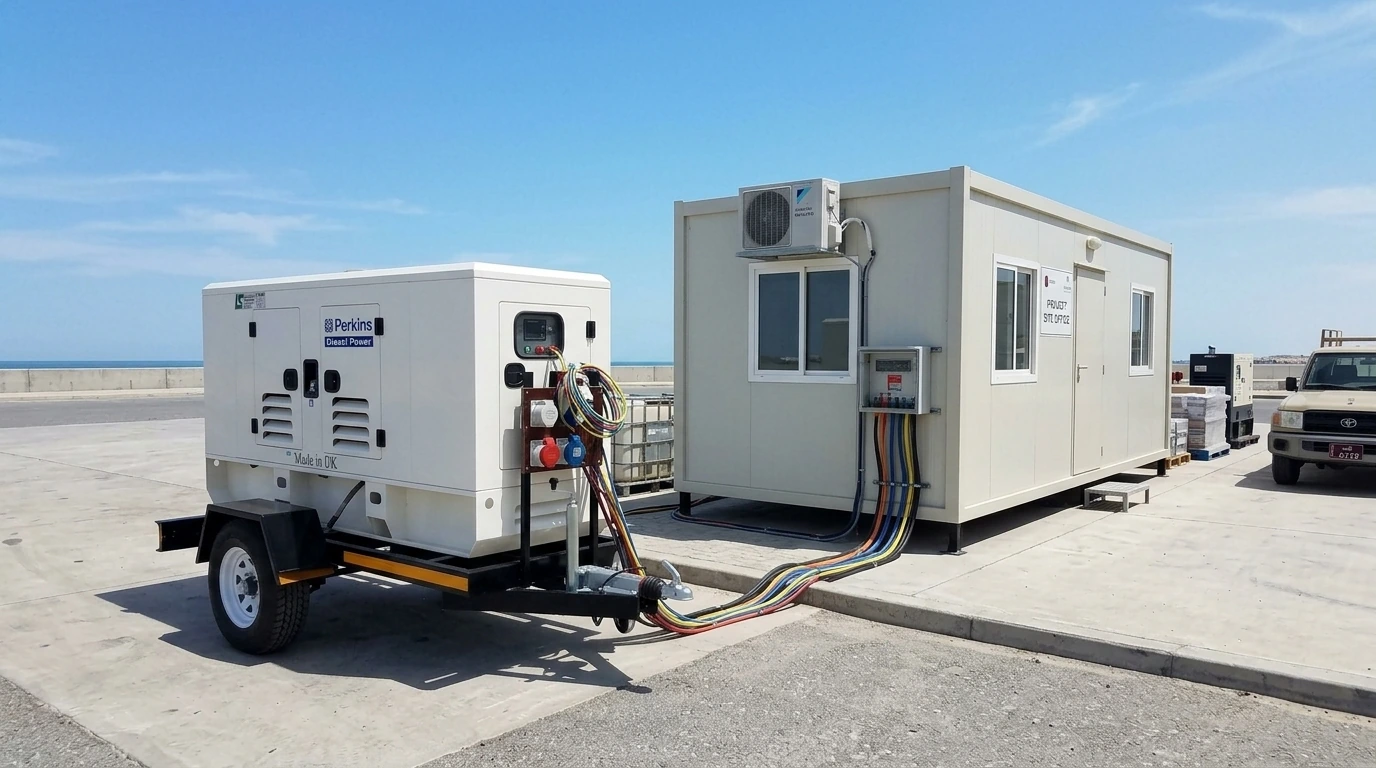 Integrated Cabin & Power Generation Setup