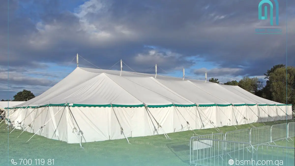 VIP Wedding Tent Setup